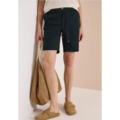 Cecil / Mid Waist Wide Leg Shorts im Loose Fit - palm breeze green / Grün / 98% Baumwolle/2% Elasthan / 36 31 25 32 34 26 28 29 27 30 33 Cecil / Mid Waist Wide Leg Shorts im Loose Fit - palm breeze green / Grün / 98% Baumwolle/2% Elasthan / 36 31 25 32 34 26 28 29 27 30 33