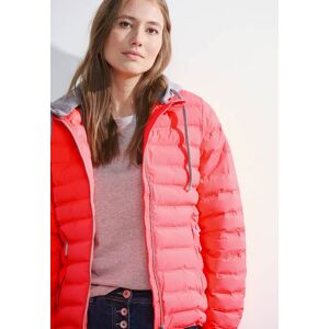 Cecil / Steppjacke mit Kapuze - vibrant coral / Orange / Obermaterial: 100% Polyester, Kapuze:  80% Baumwolle, 20% Polyester, Füllung: 100% Polyester / S M L XL XXL