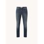 Calvin Klein Skinny Jeans mit Stretch und farbiger Waschung Mittelgrau W31/L32