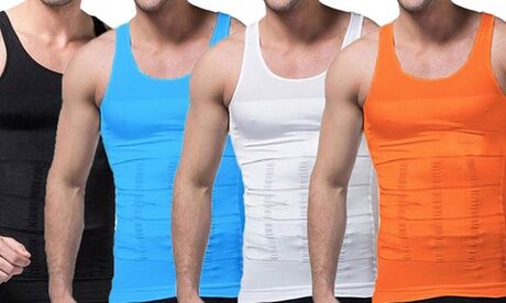 Groupon Goods Global GmbH 1x oder 2x figurformendes Herren-Tanktop in der Farbe und Größe nach Wahl