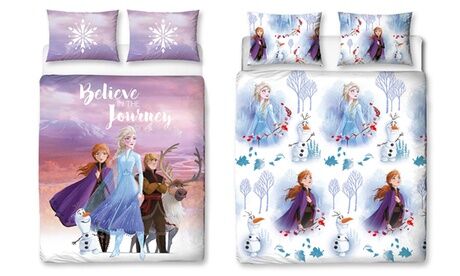 Groupon Goods Global GmbH Disney Frozen 2 Bettdecken für Einzel oder Doppelbett