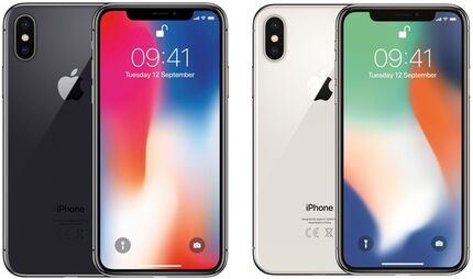 trendyoo GmbH Refurbished Apple iPhone X 64 oder 256 GB, refurbished Grad Premium in Silber oder Spacegrau + Powerbank inkl. Versand