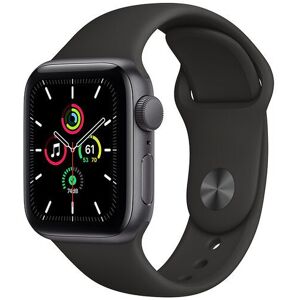 Apple Watch SE Aluminium 40 mm (2020)   WiFi + Cellular   spacegrau   Sportarmband schwarz