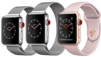 Apple Watch Series 4   44 mm   Aluminium   GPS   silber   Sportarmband weiß