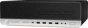 HP Wie neu: HP EliteDesk 800 G3 SFF   Intel 6th Gen   i5-6500   8 GB   256 GB SSD   Win 10 Pro