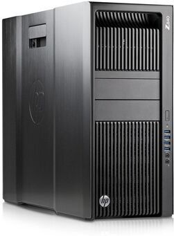 HP Wie neu: HP Z840 Workstation   Xeon E5   2 x E5-2690 v4   128 GB   1 TB SSD   2 x P6000   DVD-RW   Win 10 Pro