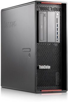 Lenovo Wie neu: Lenovo ThinkStation P510 Workstation   E5-1650 v4   32 GB   512 GB SSD   NVS 510   DVD-RW   Win 10 Pro