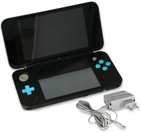 Nintendo New 2DS XL   schwarz/türkis   4 GB