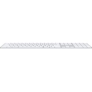 Apple Magic Keyboard 2021   Numblock   Touch ID   silber/weiß   DE