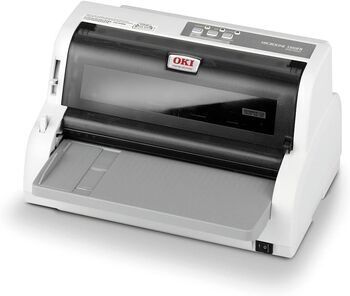 Oki Wie neu: OKI MicroLine 5100FB Eco Nadeldrucker   grau