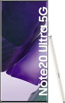 Samsung Wie neu: Samsung Galaxy Note 20 Ultra   12 GB   256 GB   5G   Dual-SIM   mystic white