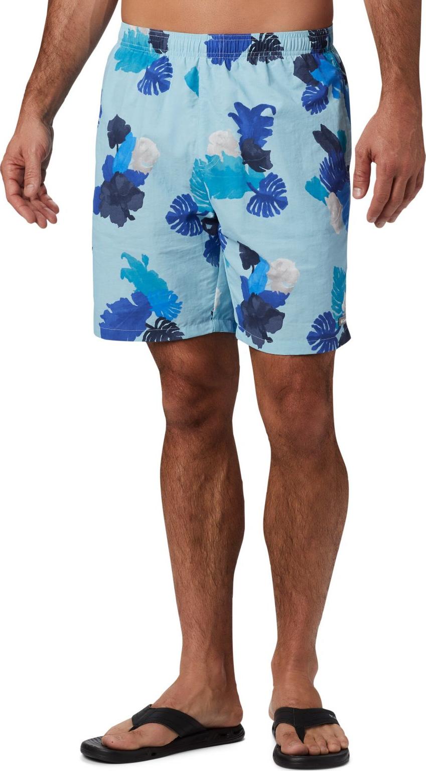 Columbia Big Dippers Water Short sky blue tropical (427) L 6 Columbia Big Dippers Water Short sky blue tropical (427) L 6