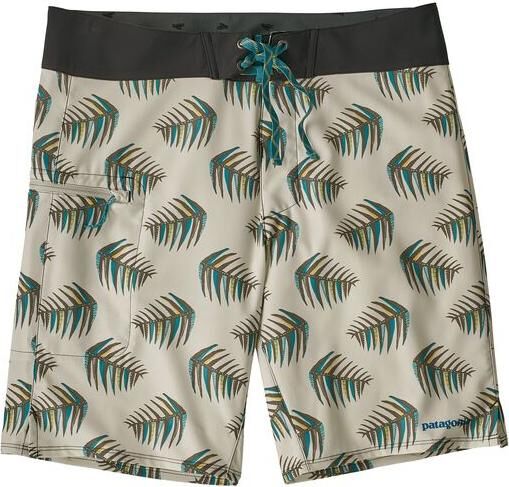 Patagonia M's Stretch Planing Boardshorts - 19 in. palms of my heart: dyno white (PHDW) 36