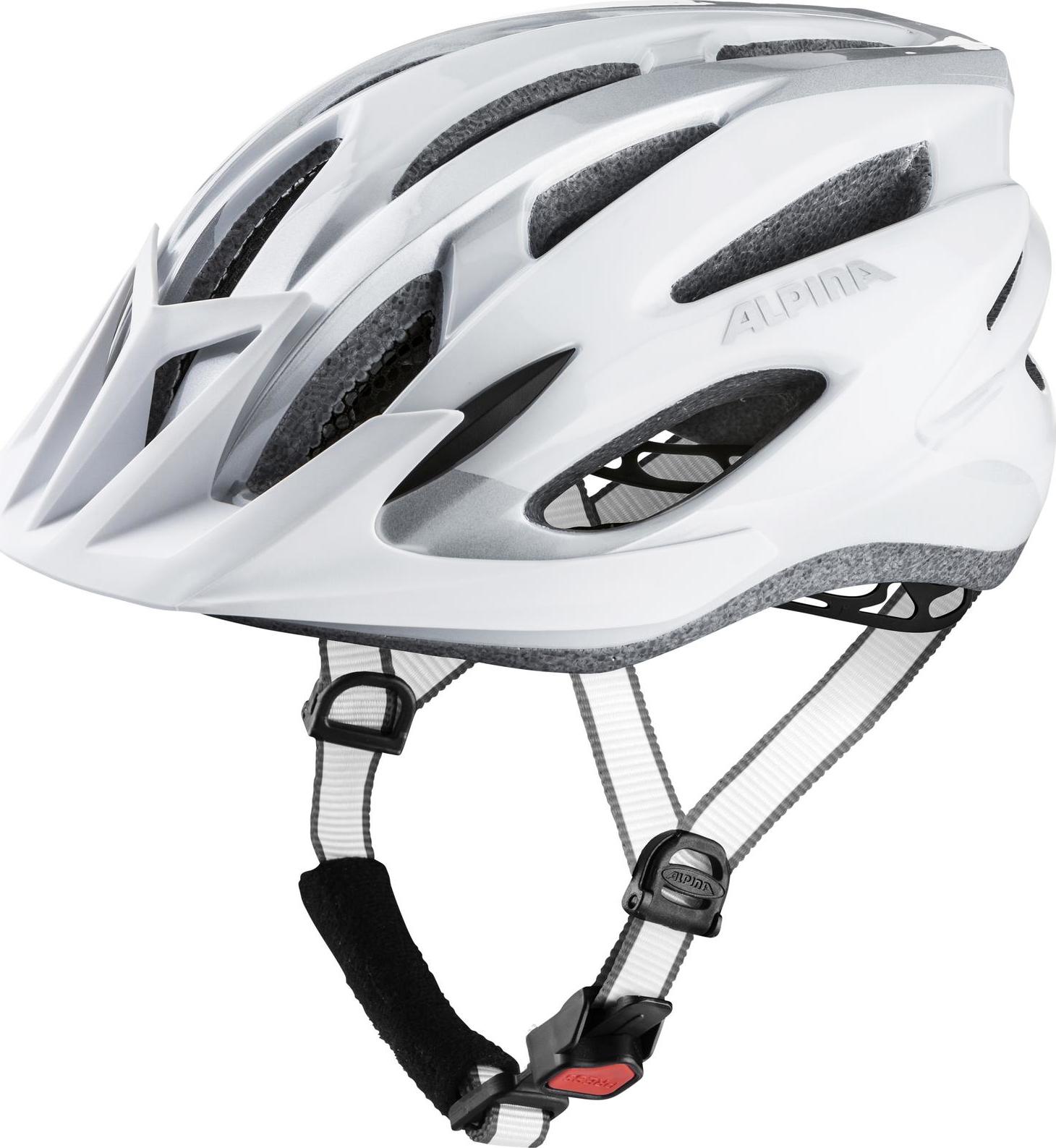 Alpina MTB 17 white-silver (10) 58-61 cm Alpina MTB 17 white-silver (10) 58-61 cm