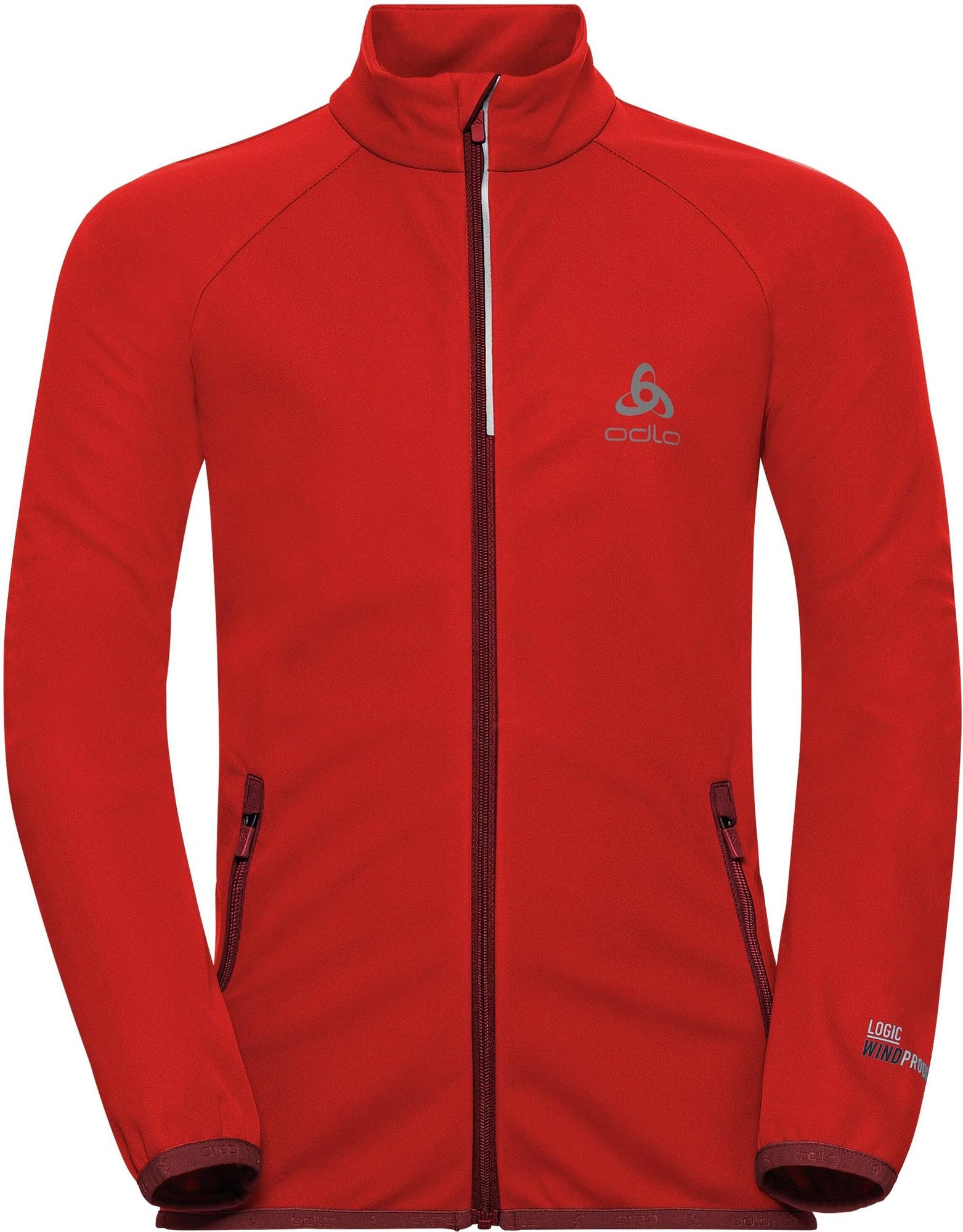 Odlo Jacket Aeolus Element Warm fiery red - syrah (30441) 116