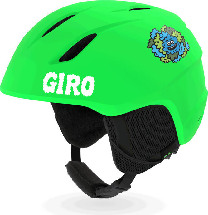 Giro Launch matte bright green/lilnugs XS