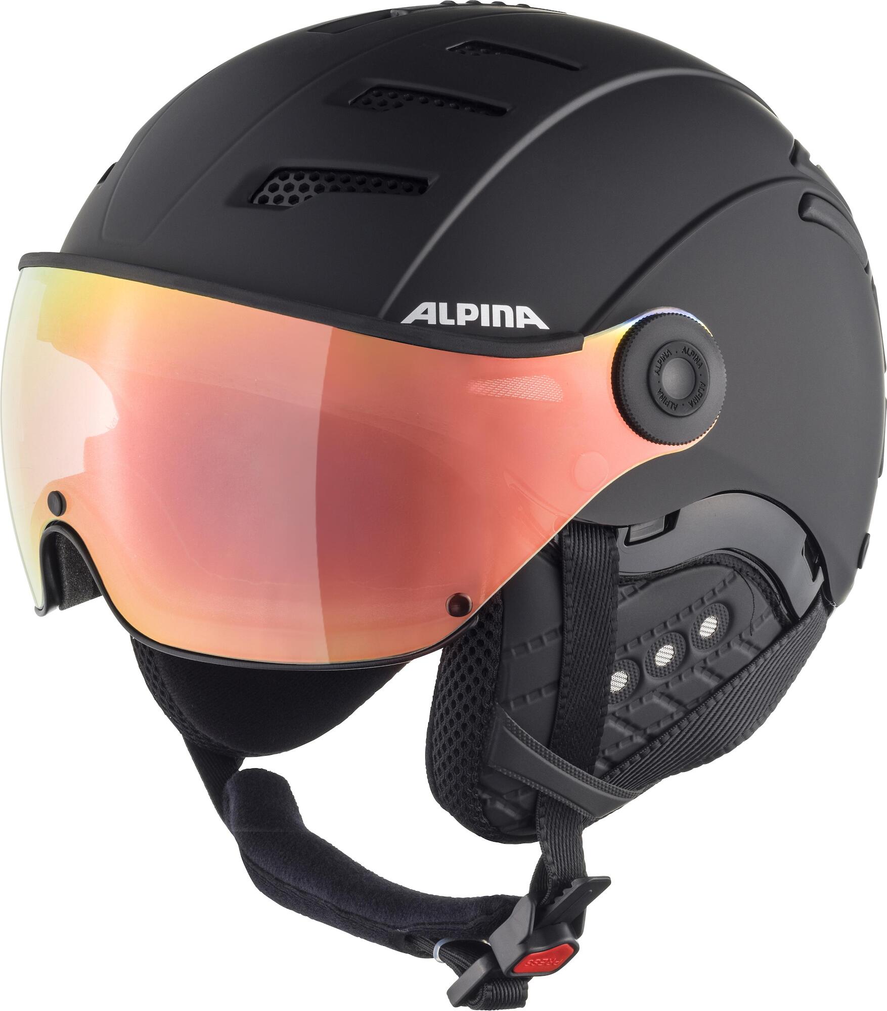 Alpina Jump 2.0 HM black matt - rot (30) 59-61 cm