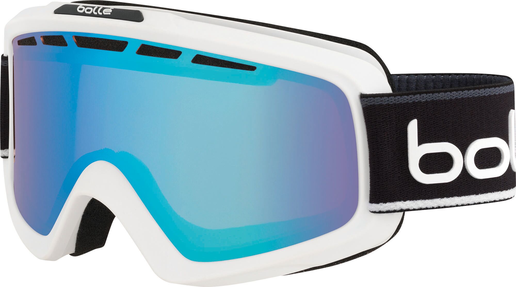 Bollé Nova II matte white & black neon polarized aurora