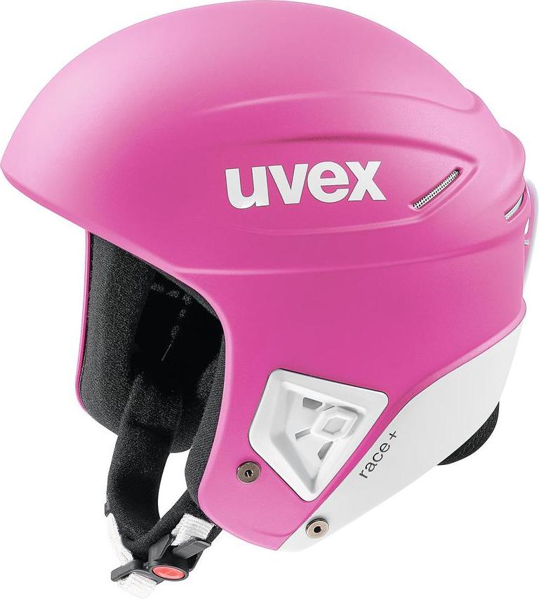 Uvex Race + pink-white mat (90) 51-52 cm