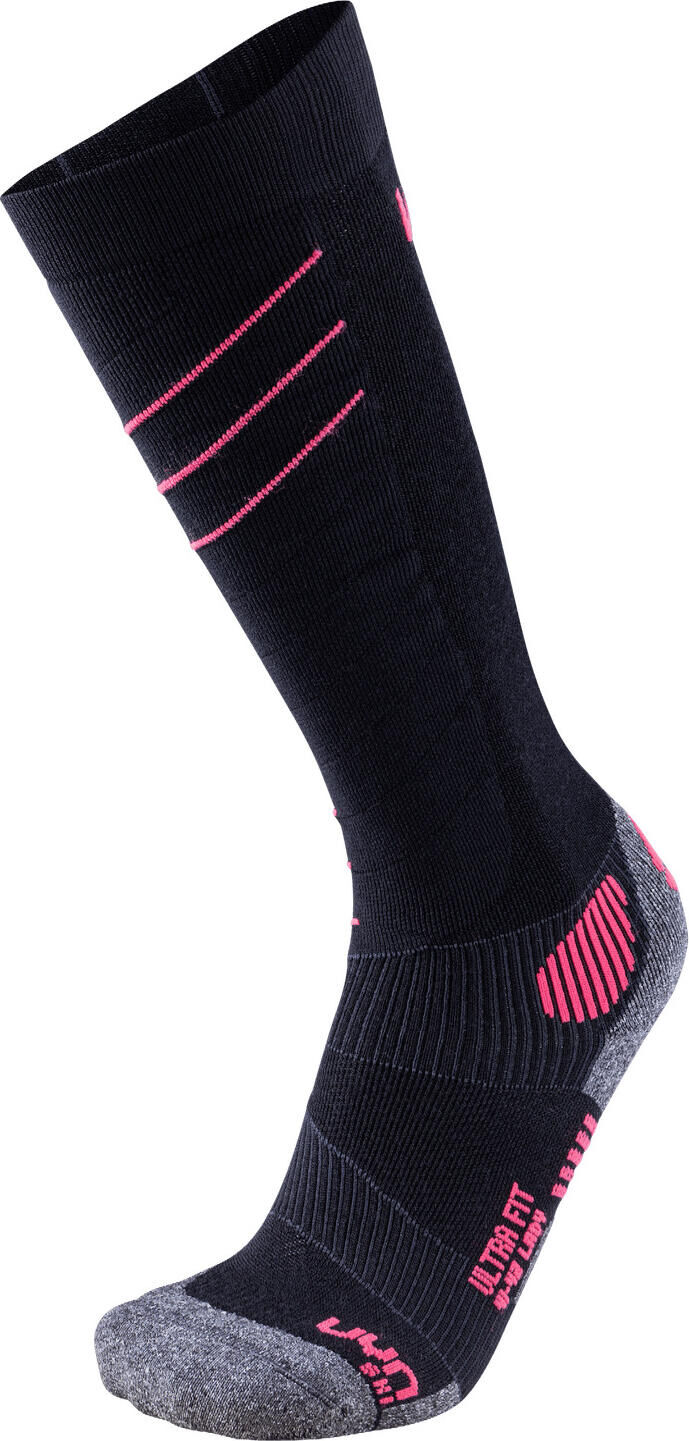 Uyn Ski Ultra Fit Lady black/pink paradise (B453) 37/38