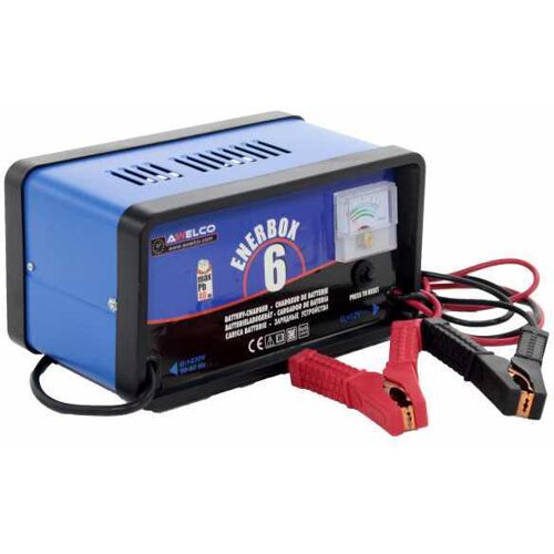 Awelco ENERBOX 6 - Akkuladegerät Auto - 230V - Batterie 12V 20 bis 40Ah