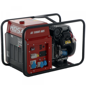 MOSA Stromerzeuger 9 kW einphasig MOSA GE 11000 HBS - Honda GX630 - Generator in Italien hergestellt