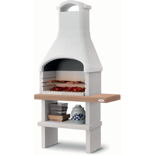 Palazzetti Rimini - Grillkamin aus Beton - Grillfläche 68x40 cm