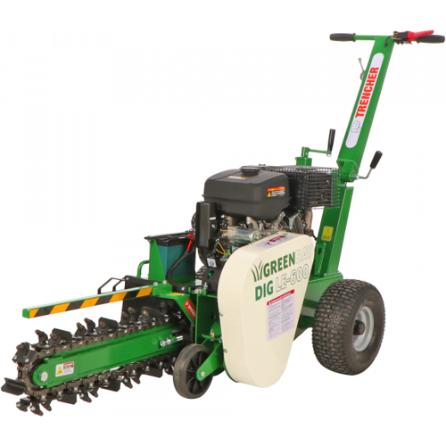 GreenBay DIG LE-600 - Grabenfräse - Loncin-Motor G420F