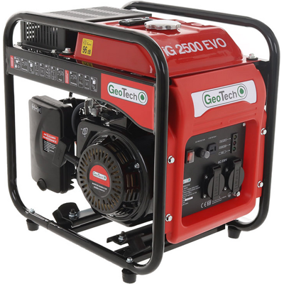 Geotech iG 2500 EVO - Benzin Inverter-Stromerzeuger 2.5 kW - Dauerleistung 2.2 kW - 230V Geotech iG 2500 EVO - Benzin Inverter-Stromerzeuger 2.5 kW - Dauerleistung 2.2 kW - 230V