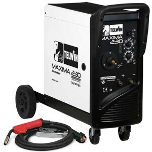 Inverter-Drahtschweißgerät Telwin  Maxima 230 Synergic - für MIG-MAG/FLUX/BRAZING/MMA/TIG DC- LIFT - GAS/NO GAS
