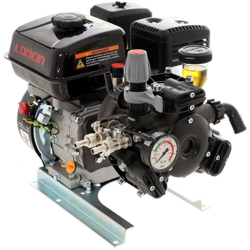 Comet APS 41 Membranpumpe mit Benzinmotor Loncin 4,9 PS
