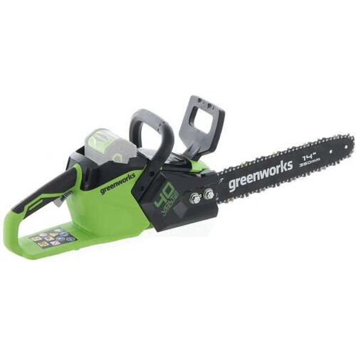 Greenworks GD40CS15 - Akku-Kettensäge - Schwert 35 cm - AKKU UND LADEGERÄT NICHT IM LIEFERUMFANG ENTHALTEN