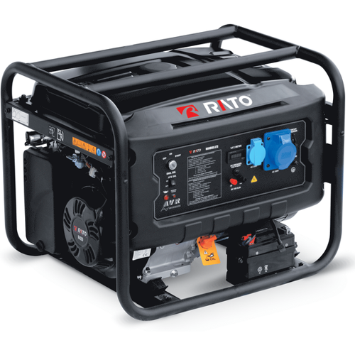 Rato R6000D-ATS AVR - Benzin-Stromerzeuger mit AVR-Regelung 6 kW - Dauerleistung 5.5 kW - 230V