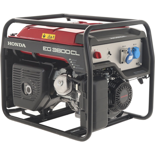 Honda EG 3600 CL - Benzin-Stromerzeuger und AVR-Regelung 3.6 kW - Dauerleistung 3.2 kW - 230V