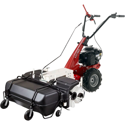 Benzin Kehrmaschine Eurosystems Minieffe M150 Breite 88 cm mit Aufsammelbehälter