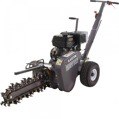 BlackStone TS 420 L - Grabenfräse - Loncin-Motor G420F