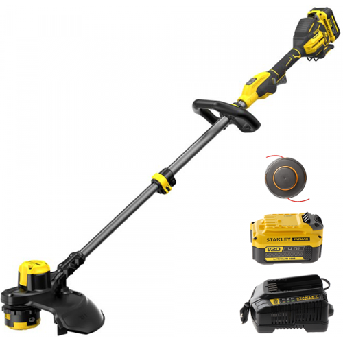 Stanley FATMAX V20 - Elektrischer Akku-Rasentrimmer BRUSHLESS - 18V - 4AH