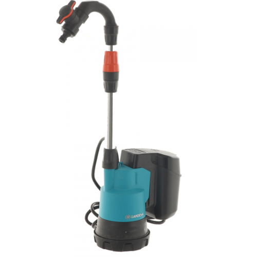 Gardena Regenfasspumpe 2000/2 - 18V - SOLO - OHNE AKKU UND LADEGERÄT