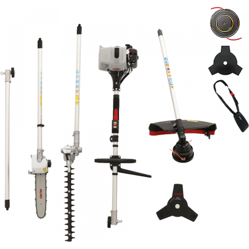 AL-KO BC 260 - MT Multifunktions-Freischneider mit Heckenschere und Hochentaster - mit 26 ccm-Motor