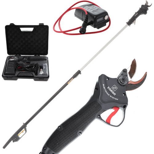 Zanon Tiger SL 38 - Elektrische Baumschere auf Verlängerungsschaft - 50.4V 3.2Ah - 100 cm