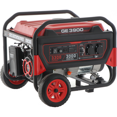 Mosa GE 3900 - Benzin-Stromerzeuger auf Rädern 3.3 kW - Dauerleistung 3 kW - 230V