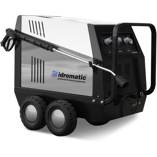 Idromatic Astra 150.15 - Heißwasser-Hochdruckreiniger - Messingpumpe - 400V - 150 bar - 900 lt/h