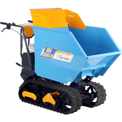 EuroMech EM500H - Raupendumper - Ausziehbare Mulde - 500 kg Nutzlast