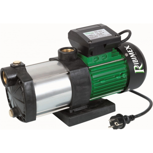 Ribimex PRMCA3P - Elektrische selbstansaugende Gartenpumpe - 3 Turbinen - 900 W