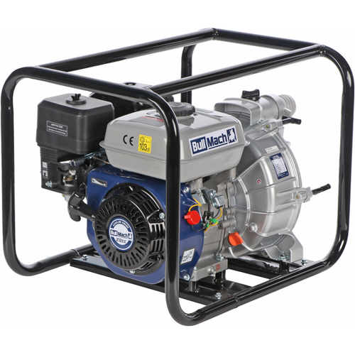 BullMach NERINA 50 Benzin-Motorpumpe - für Schmutzwasser - Druckanschlüsse: 50mm