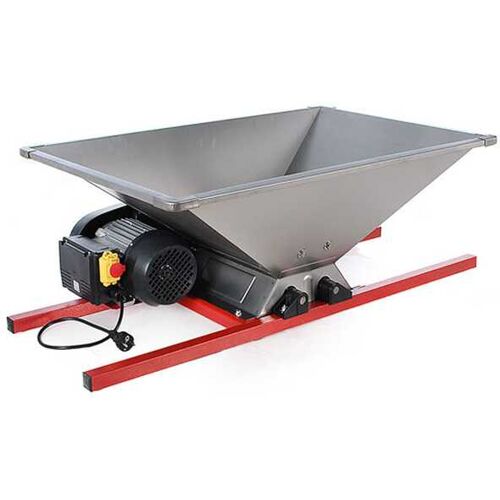 Grifo PMI.18 - elektrische Traubenmühle aus Edelstahl - Mit Schutzvorrichtungen