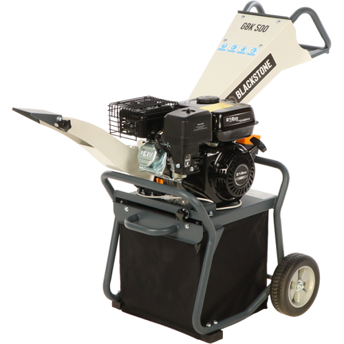 BlackStone GBK 500 2-in-1-Benzin-Häcksler mit Fangkorb und Trichterauswurf Ducar DH212