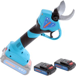 Wortex Piranha 30-M - Baumschere - 2Ah Li-ion Akku - Ø max 27mm Wortex Piranha 30-M - Baumschere - 2Ah Li-ion Akku - Ø max 27mm