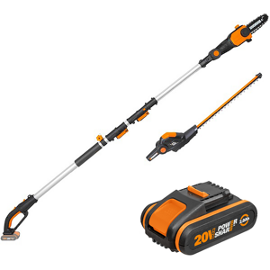 Worx WG908E Akku-Heckenschere & Astsäge - 20V 2Ah Worx WG908E Akku-Heckenschere & Astsäge - 20V 2Ah