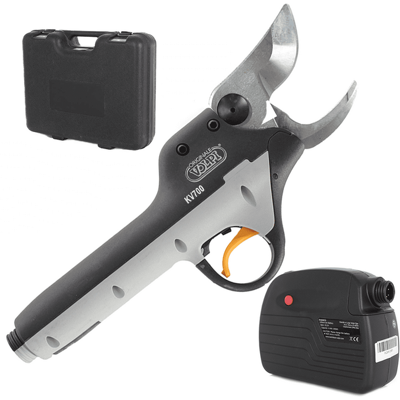 Volpi Kamikaze KV700 - Elektrische Baumschere - 4.4Ah Li-Ion Akku - Max Ø40mm Volpi Kamikaze KV700 - Elektrische Baumschere - 4.4Ah Li-Ion Akku - Max Ø40mm